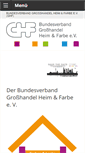 Mobile Screenshot of ghf-online.de