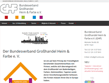 Tablet Screenshot of ghf-online.de